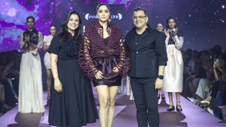 Designer duo Pankaj and Nidhi unveil ‘The Loop’ at LFW X FDCI 2024 | Apparel Event News